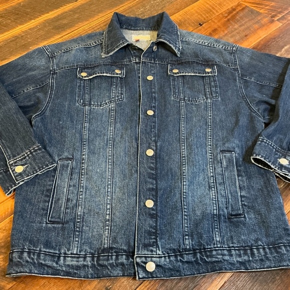 Pilcro Classic Blue Denim Jean Jacket Medium Men’s / Women’s Unisex - Picture 9 of 10